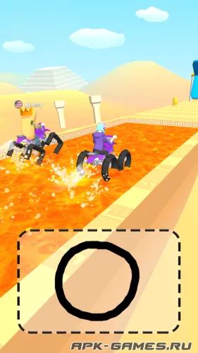 Скриншоты из Scribble Rider на Андроид 2