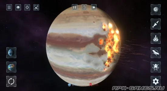 Скриншоты из Solar Smash на Андроид 2