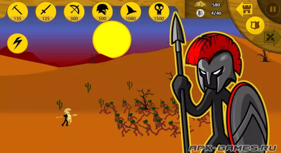 Скриншоты из Stick War: Legacy на Андроид 1