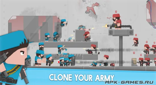 Скриншоты из Clone Armies на Андроид 1