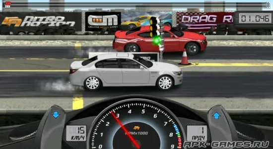 Скриншоты из Drag Racing на Андроид 2