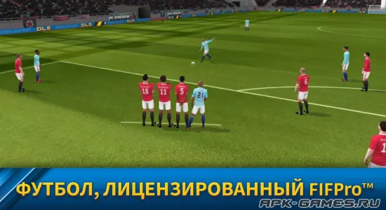 Скриншоты из Dream League Soccer на Андроид 1
