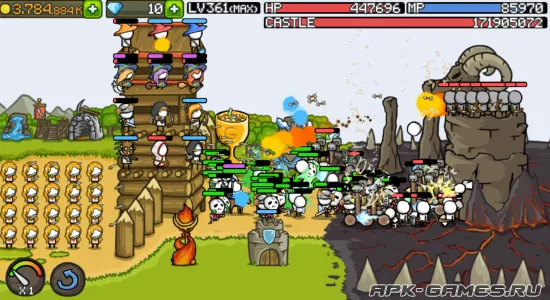 Скриншоты из Grow Castle — Tower Defense на Андроид 1