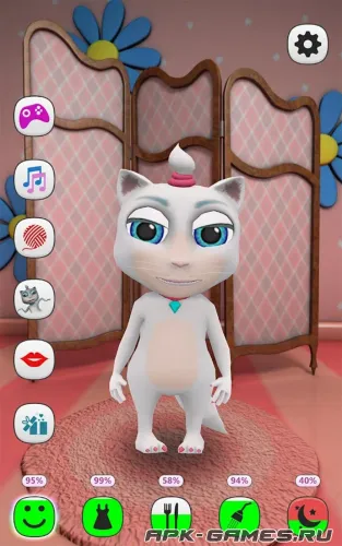 Скриншоты из Моя Говорящая Кошка на Андроид 1