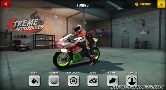 Скриншоты из Xtreme Motorbikes на Андроид 1