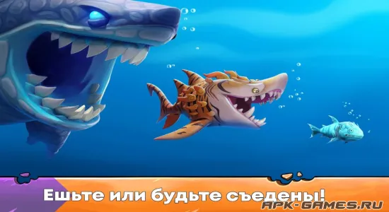 Скриншоты из Hungry Shark Evolution на Андроид 1