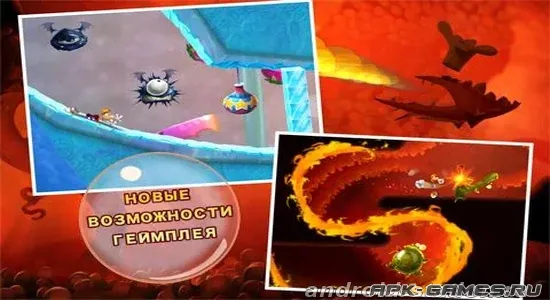 Скриншоты из Rayman Fiesta Run на Андроид 2
