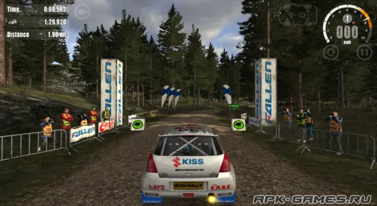 Скриншоты из Rush Rally 3 на Андроид 1
