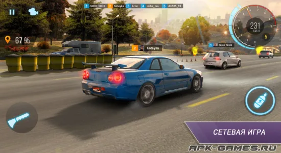 Скриншоты из CarX Highway Racing на Андроид 1
