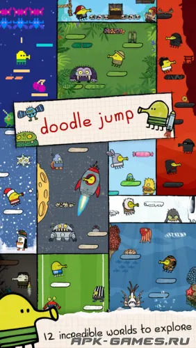 Скриншоты из Doodle Jump на Андроид 2