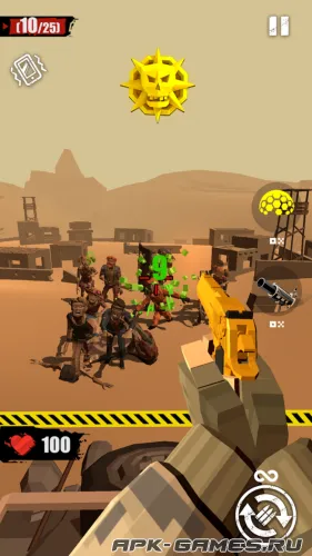Скриншоты из Merge Gun Shoot Zombie на Андроид 2
