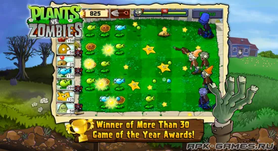 Скриншоты из Plants vs. Zombies на Андроид 1