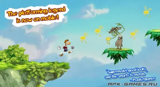 Скриншоты из Rayman Jungle Run на Андроид 1