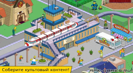 Скриншоты из The Simpsons: Tapped Out на Андроид 3