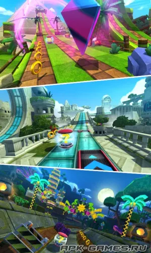 Скриншоты из Sonic Forces на Андроид 2