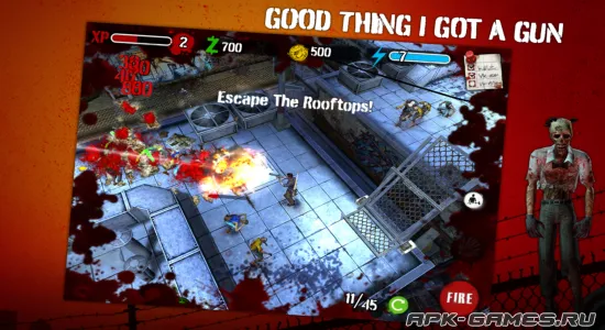 Скриншоты из Zombie HQ на Андроид 2