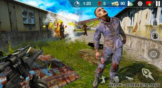 Скриншоты из Zombie Hunter на Андроид 1