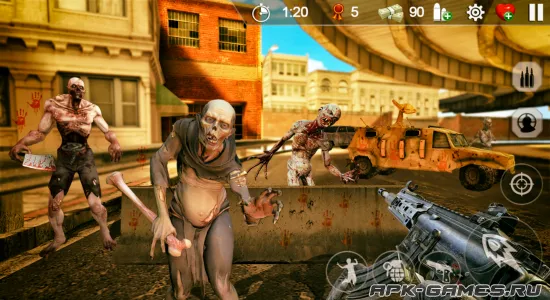 Скриншоты из Zombie Hunter на Андроид 2