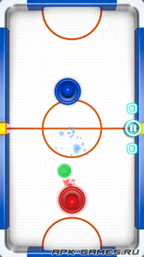 Скриншоты из Glow Hockey на Андроид 2