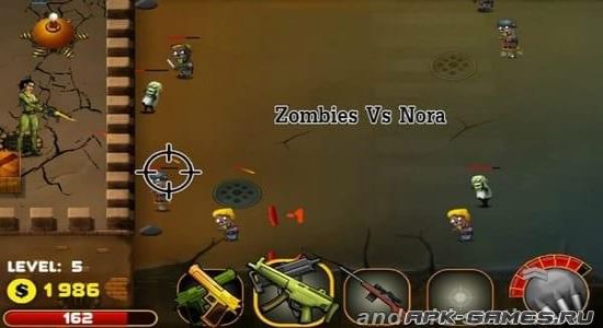 Скриншоты из Zombies vs Nora на Андроид 3