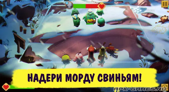 Скриншоты из Angry Birds Evolution на Андроид 3