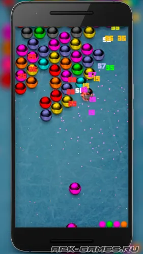 Скриншоты из Магнитные шарики на Андроид 1