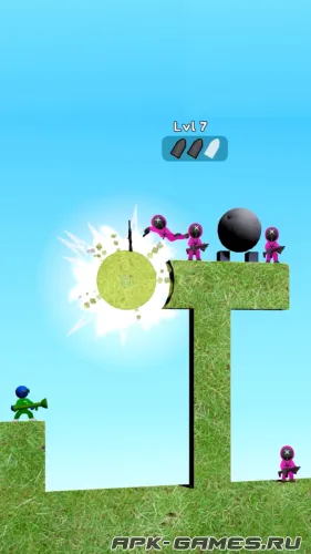 Скриншоты из Bazooka Boy на Андроид 1
