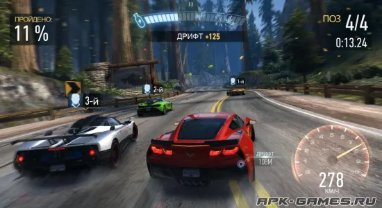 Скриншоты из Need for Speed: No Limits на Андроид 2