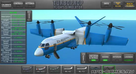 Скриншоты из Turboprop Flight Simulator 3D на Андроид 1