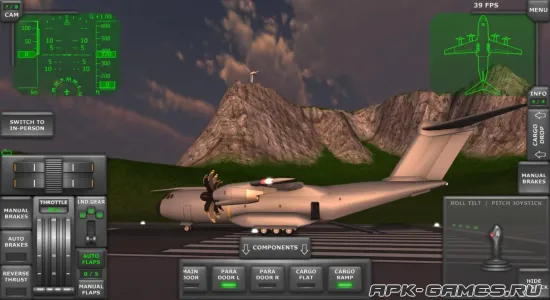 Скриншоты из Turboprop Flight Simulator 3D на Андроид 2
