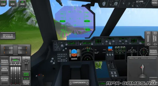 Скриншоты из Turboprop Flight Simulator 3D на Андроид 3