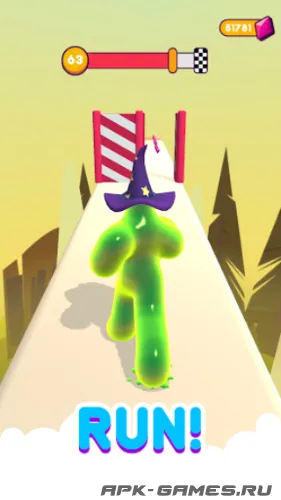 Скриншоты из Blob Runner 3D на Андроид 1