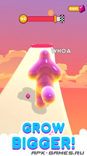 Скриншоты из Blob Runner 3D на Андроид 2