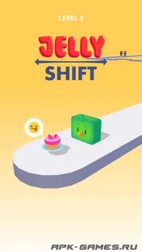 Скриншоты из Jelly Shift на Андроид 1