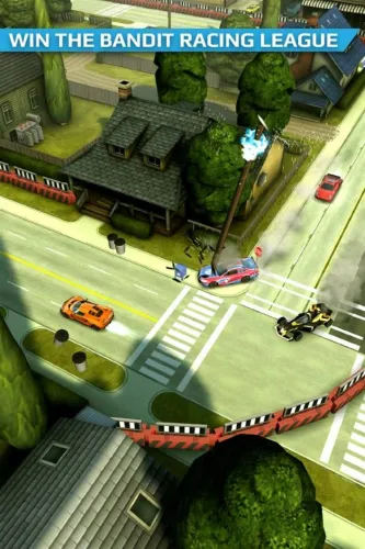 Скриншоты из Smash Bandits Racing на Андроид 1