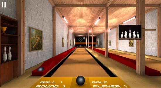 Скриншоты из Ninepin Bowling на Андроид 1