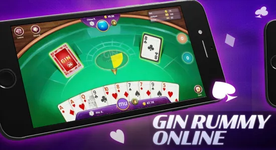 Скриншоты из Gin Rummy Online — Free Card Game на Андроид 1