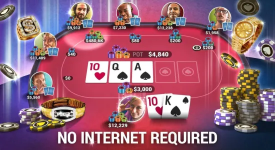 Скриншоты из Poker World — Offline Texas Holdem на Андроид 3