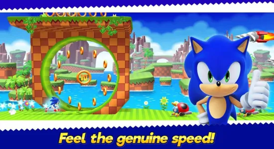 Скриншоты из Sonic Runners Adventure на Андроид 1