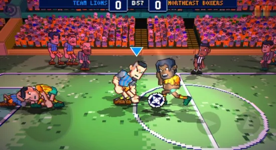 Скриншоты из Super Jump Soccer на Андроид 1