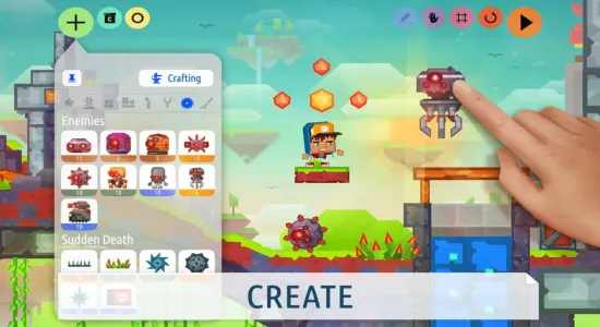 Скриншоты из Createrria 2 craft your games! на Андроид 2