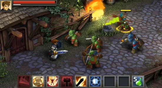 Скриншоты из Battleheart Legacy на Андроид 2