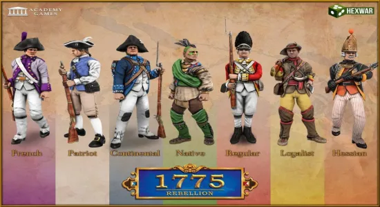 Скриншоты из 1775: Rebellion на Андроид 2