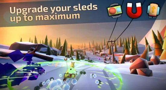 Скриншоты из Animal Adventure: Downhill Rush на Андроид 2