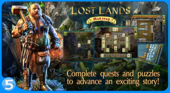 Скриншоты из Lost Lands: Mahjong Premium на Андроид 2