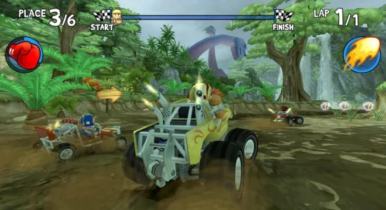 Скриншоты из Beach Buggy Racing на Андроид 2