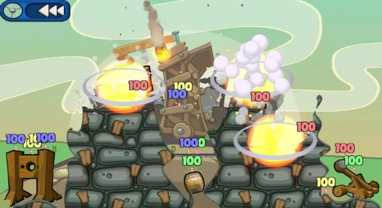 Скриншоты из Worms 2: Armageddon на Андроид 3