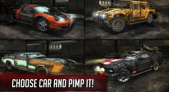 Скриншоты из Death Race — Shooting Cars на Андроид 3