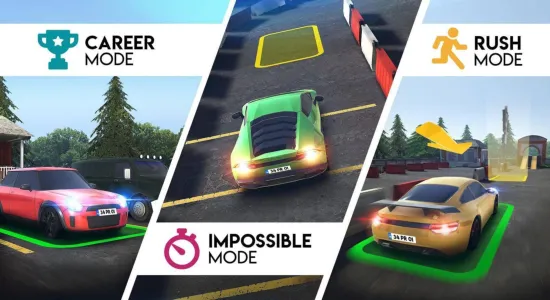 Скриншоты из Car Parking Pro — Car Parking Game & Driving Game на Андроид 3