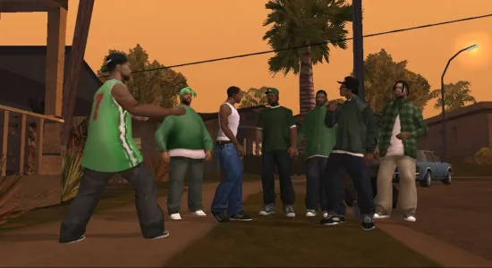 Скриншоты из Grand Theft Auto: San Andreas на Андроид 3